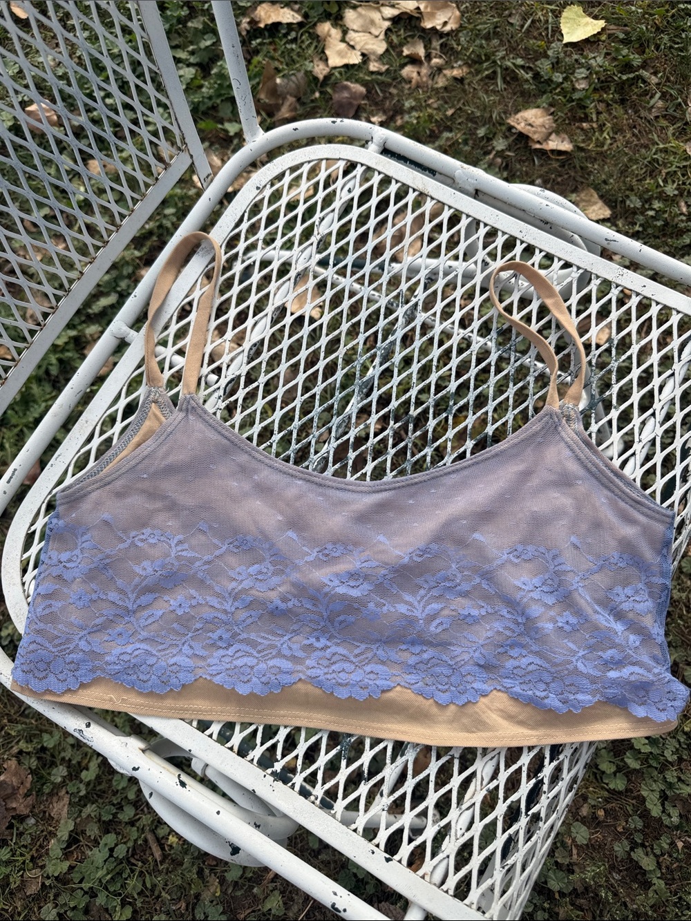 Vintage braat crop top
